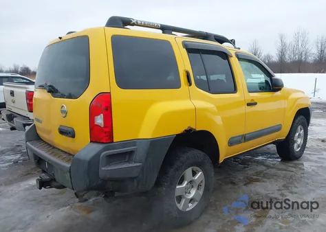 2007 Nissan Xterra S из США, поврежденный, VIN 5N1AN08W87C508770